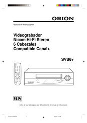 Orion SVS6+ Manual De Instrucciones