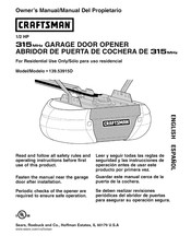 Craftsman 139.53915D Manual Del Propietário