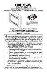 Desa Hearth Products CGDV32NR Manual De Funcionamiento