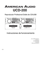 American Audio UCD-200 Instrucciones De Funcionamiento