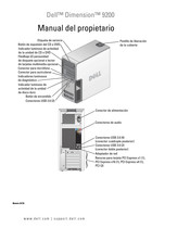 Dell Dimension 9200 DCTA Manual Del Propietário