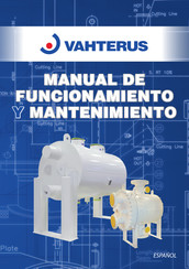 Vahterus PSHE Serie Instalación Y Manual De Funcionamiento Y Mantenimiento