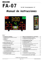 Favero Electronics FA-07 Manual De Instrucciones