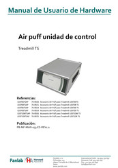 HARVARD Panlab Air puff LE8708TSAP Manual De Usuario