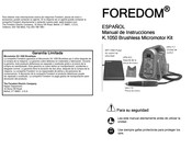 FOREDOM K.1050 Manual De Instrucciones