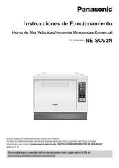 Panasonic NE-SCV2N Instrucciones De Funcionamiento