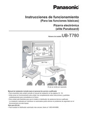Panasonic UB-T780 Instrucciones De Funcionamiento