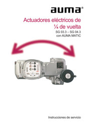 AUMA SG 04.3 Instrucciones De Servicio