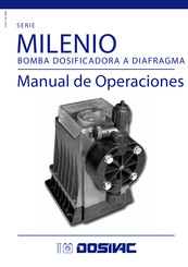 dosivac MILENIO 015 Manual De Operaciones