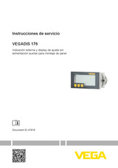 Vega VEGADIS 176 Instrucciones De Servicio