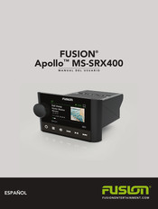 Fusion Apollo MS-SRX400 Manual Del Usuario