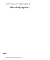 Dell Inspiron 1300 Manual Del Propietário