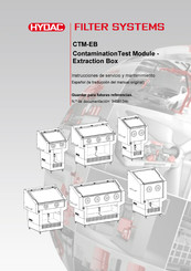 HYDAC FILTER SYSTEMS CTM-EB 1000 Serie Instrucciones De Servicio Y Mantenimiento