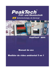 PeakTech 4955 Manual De Uso