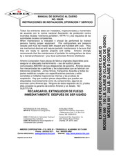 Amerex 05620 Manual De Servicio