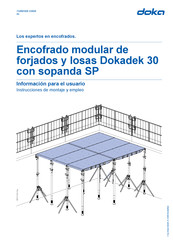 Doka Dokadek SP Instrucciones De Montaje Y Empleo