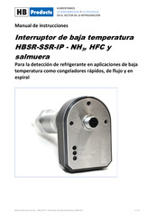 HB Products HBSR-SSR-IP Manual De Instrucciones