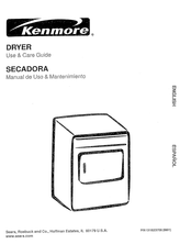 Kenmore 417. Manual De Uso & Mantenimiento