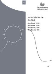 Saunier Duval HelioBlock 2-300 Instrucciones De Montaje