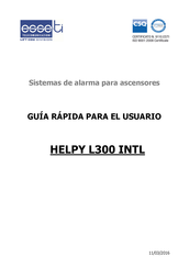 Esse-ti HELPY L300 INTL Guía Rápida Del Usuario