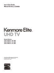 KENMORE ELITE 348.71397610 Manual De Uso Y Cuidado