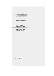 Clarion MAP 770 Manual De Propietario