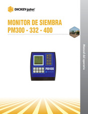 Dickey-John PM400 Manual Del Operario