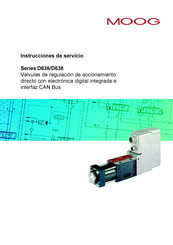 Moog D636 Serie Instrucciones De Servicio