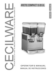 Cecilware ARCTIC COMPACT 4/20 Manual De Instrucciones