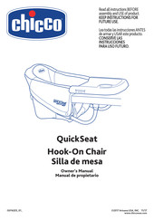 Chicco QuickSeat Manual De Propietario