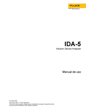 Fluke IDA-5 Manual De Uso