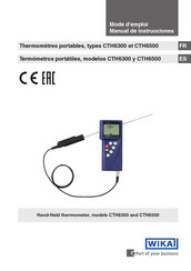 WIKA CTH6500 Manual De Instrucciones