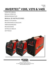 Lincoln Electric INVERTEC  V205 Manual De Instrucciones