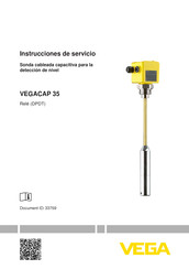 Vega CAP 35 Instrucciones De Servicio