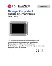 LG DestinAtor ND LN500 Serie Manual Del Propietário