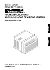 Kenmore 580.74184 Manual Del Propietário