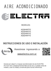 Electra AS26HWTF2 Instrucciones De Uso E Instalación