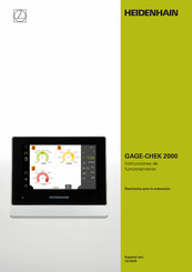 HEIDENHAIN GAGE-CHEK 2000 Instrucciones De Funcionamiento