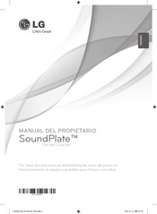 LG SoundPlate LAP340 Manual Del Propietário