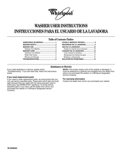 Whirlpool 2DWTW5305SQ0 Manual De Instrucciones Para El Usuario