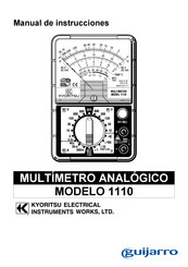 Guijarro 1110 Manual De Instrucciones