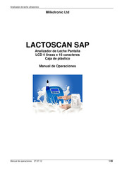 Milkotronic LACTOSCAN SAP Manual De Operaciones