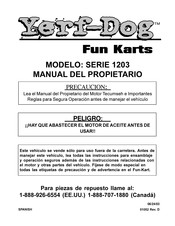 Yerf-Dog 1203 Serie Manual Del Propietário