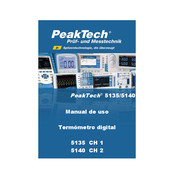 PeakTech 5135 Manual De Uso