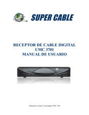 Super cable UMC 3701 Manual De Usuario