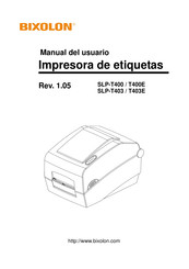 Bixolon SLP-T400 Manual Del Usuario