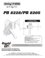 Swing-N-Slide PB 8205 Instrucciones De Montaje