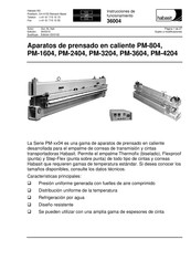 Habasit PM-2404 Instrucciones De Funcionamiento