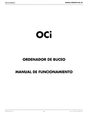 Oceanic OCi Manual De Funcionamiento