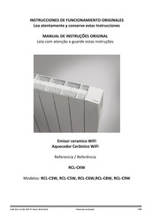 HJM RCL-CXW Serie Instrucciones De Funcionamiento Originales